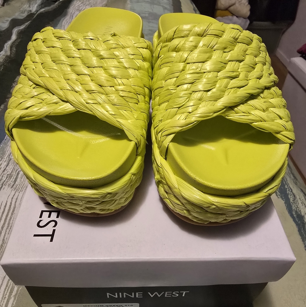 Nine West Medium Green Shoes